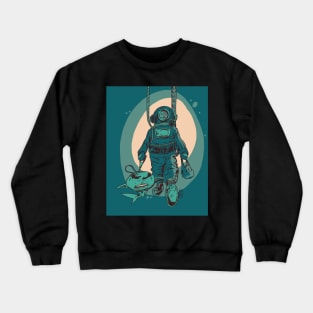 Underwater Walk Crewneck Sweatshirt